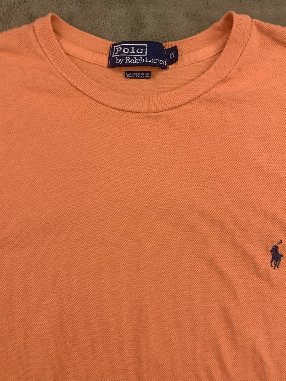 RL POLO SS WAFFLE Knit Cotton Tee